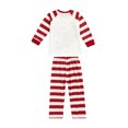thumbnail image 3 of Faithtur Parent-Child Xmas Nightclothes Round Neck Elk Print Tops Trousers, 3 of 7