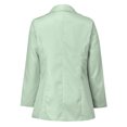 thumbnail image 5 of CEHVOM Women Autumn Winter Long Sleeve Office Coat Cardigans Suit Long Jacket, 5 of 5