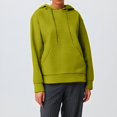 thumbnail image 1 of IMENGL Hoodies trendy knit drawstring pullover, Gold L, Size M-3XL, 1 of 7