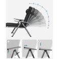thumbnail image 2 of Boutique Home Foldable Sun Lounger Chair, 2 of 5