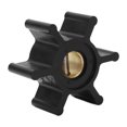 thumbnail image 2 of Water Pump Impeller, Hardened Copper 653-0001 Flexible  For Maintenance Replacement For 2GM20-YEU 2GM20C-YEU Engine, 2 of 8