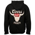 thumbnail image 3 of Coors Banquet Rodeo Horns Logo Front and Back Print Hoodie-XLarge, 3 of 4