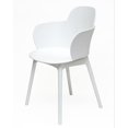 thumbnail image 2 of Dura Granada Set of 4 White Chairs, 2 of 4
