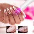 thumbnail image 4 of FSTDelivery Press-On Nails for Women Girls, Handheld Mini Light For Gel Nails, 3W Portable LED Nail Lamp, Nail Curing Lamp For DIY At Home Nail Salon, USB Nail Dryer For Fast Curing For Fast Curing, 4 of 7