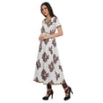 thumbnail image 2 of Moomaya Kurta Imprimée pour Femmes, Hauts à Fente avant, Tunique Kurti d'Été pour Femmes, 2 of 6