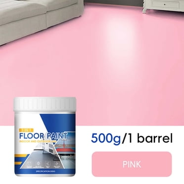 Peinture pour Plancher Domestique, Époxy Trois-en-un, Plancher de Ciment à Base d'Eau, Teneur Élevée en Solides, Résine Résistante à l'Usure, Écologique, Adhérence Forte, Facile à Appliquer, Compatible Bricolage