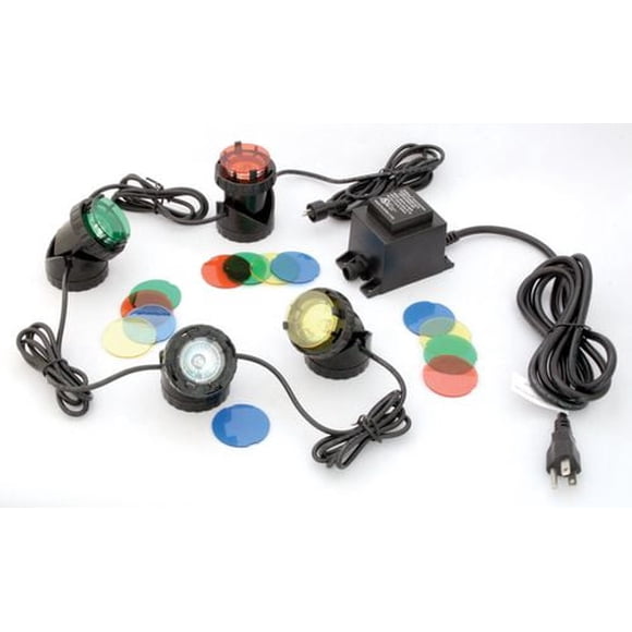 Trousse de 4 lampes sous l'eau Koolscapes