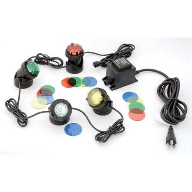 Trousse de 4 lampes sous l'eau Koolscapes