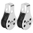 thumbnail image 3 of Marine Pulley, Rust-Proof Waterproof Bearing Wheel, For Rope Tool Wire Rope, 3 of 8