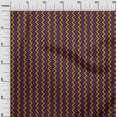 thumbnail image 2 of oneOone Cotton Flex Fabric Chevron Geometric Printed Fabric 1 Yard 40 Inch Wide, 2 of 4