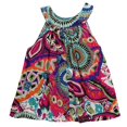thumbnail image 1 of MesaSe Petites Filles Bohème Robe d'Été Enfants Sans Manches Floral A-Ligne Robe de Soleil, 1 of 6