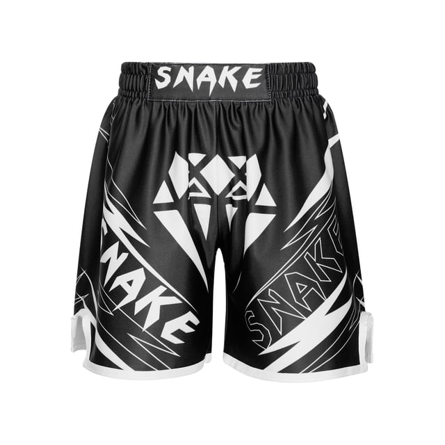 Yanarno Kids Boys Contrast Color Printed Boxer Shorts Athletic Shorts Trunks for Boxing Fighting Training Type L M/160