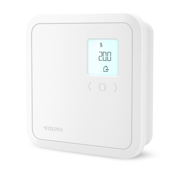 Stelpro White ST Programmable Electronic Thermostats for Baseboards and Convectors
