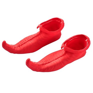 Halloween Clown Shoes Latex Cosplay Shoes Elf Shoes Costume Accessories