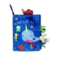 thumbnail image 2 of Soft Crinkle Book Rattle Toy for Infants Educational Car Seat Babies, 2 of 8