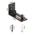 thumbnail image 4 of Sliding Barn Door Floor Guide, Adjustable Quiet Rollers Bearings Barn Door, 4 of 10