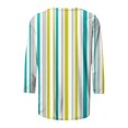 thumbnail image 5 of Ovzne Robes pour Femmes 2025 Robe Nouvelle Dames Élégante à Manches Courtes Robe Patchwork Grande Taille Robe Maxi à Manches Courtes Liquidation, 5 of 5