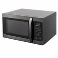 thumbnail image 1 of Hamilton Beach 1.1 Cu.ft Countertop Microwave Stainless Steel with Child Safety Lock 1000W Black, 1 of 7