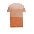 thumbnail image 5 of FAIWAD Women Summer Tops Short Sleeve Irregular V Neck Button T-Shirts Geometric Color Block Print Tees Blouses, 5 of 5