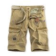 thumbnail image 3 of Cameland Men's Casual Pure Color Outdoors Pocket Beach Work Trouser Cargo Shorts Pant, 3 of 4