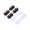 D, variant on Universal Wheel Self Caster Stainless Steel 360° Swivel Small Casters For Coffee Machine Air Fryer Microwave Drill Sticky Roller Home Kitchen Bathroom 4PCS