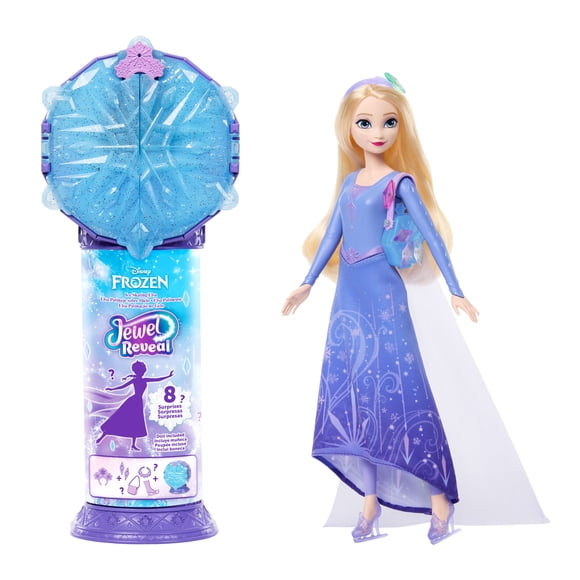Disney-Frozen-Jewel-Reveal-Ice-Skating-Elsa-Fashion-Doll-with-8-Surprises-Including-Gem-Box-&-Accy