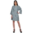 thumbnail image 1 of Moomaya Printed Kimono Robe For Girls Crossover Bathrobe Kimono Women Bathrobe, 1 of 5