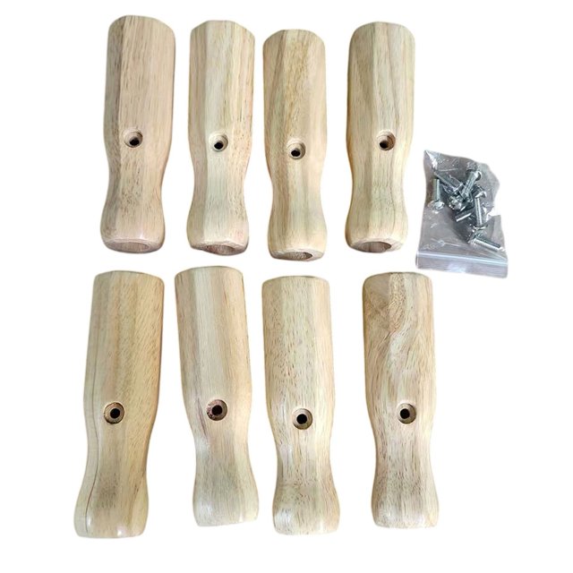Lefu 8pcs Foosball Table Handle Soccer Table Handles Nonslip Grip Table Rod End Cap