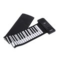 thumbnail image 3 of Electric Piano Roll-up, Soft Silicone Flexible Portable 61 Keys Roll-up Piano Keyboard Digital Music Electronic Piano Keyboard For Children Beginners/Children, 3 of 8