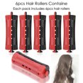 thumbnail image 4 of Hair Rollers Perm Rod Thickening With Rubber Band Perfect Styling, 4 of 8