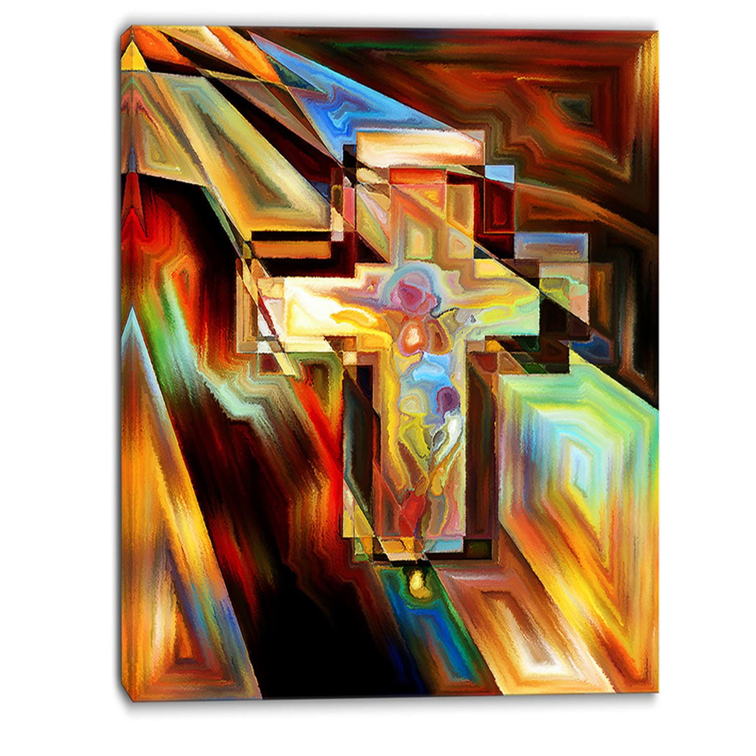 Impression sur toile « Light Of The Cross » Design Art