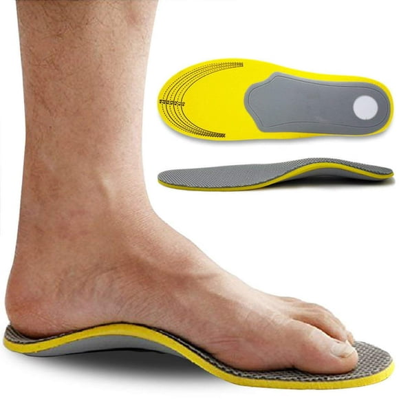 Pinkiou Arch support Insoles for Flat Feet Orthotic Inserts for Plantar Fasciitis Men 1 Pair