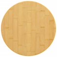 thumbnail image 1 of vidaXL Plateau de Table Ø50x4 cm Bambou, 1 of 3