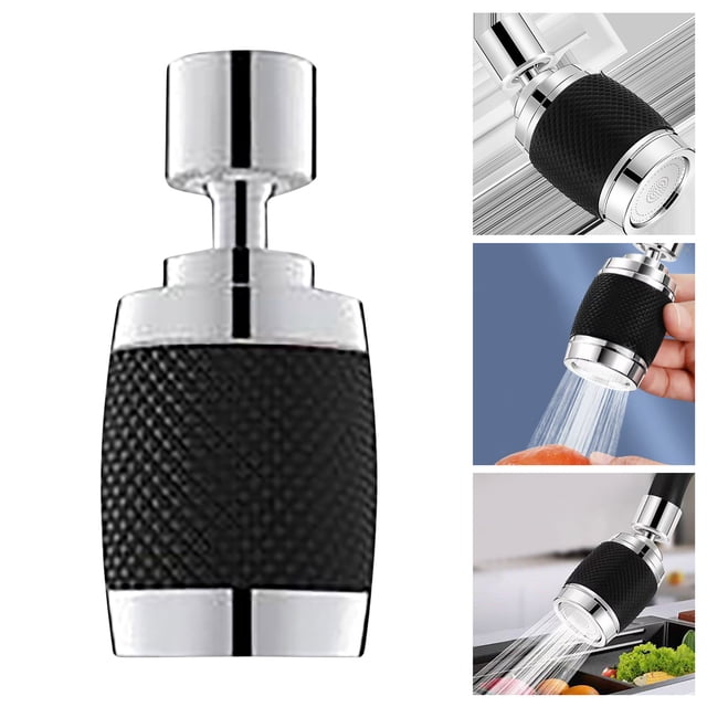 Nouveau Rallonge Universelle pour Robinet Pivotant Rallonge de Robinet pour Cuisine Robinet Pivotant 3 Modes Robinet de Cuisine Poids du Robinet Robinet Extérieur de Cuisine Acier Inoxydable Rp100095 Robinet de Cuisine Intelligent Fonctionne avec