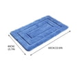 thumbnail image 3 of TIMIFIS Bathroom Rugs,24 Inch X 16 Inch,Soft and Absorbent Microfiber Bath Rugs,Non-Slip Hairy Bath Carpet, Machine Wash Dry Bath Mats for Bathroom Floor,Tub and Shoer Bathroom Rugs, 3 of 3