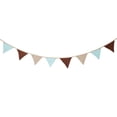 thumbnail image 1 of Birthday Party Decoration String Flag Set 6 m Long Double-Layered Cotton Solid Color Hanging Banner for Kids Birthday, Camping, Thanksgiving, and Home Decor, 1 of 4
