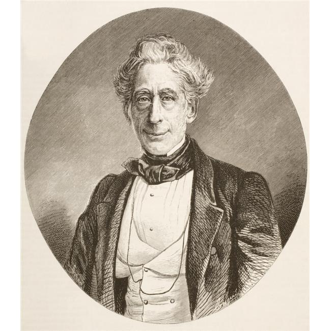 Francisco de Paula Martinez de la Rosa 1787 Affiche Imprimée, 26 x 30 - Grand