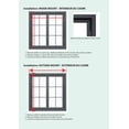thumbnail image 4 of Cordless Vinyl Window Blinds, Horizontal Mini Slats for Privacy and Light Filtering, Black, 4 of 4