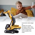 thumbnail image 4 of Metal Excavator Toy, 1:87 Scale Construction Vehicle Digger Toy Fine Craftsmanship Alloy Compact 360 Degrees Rotation  For Displaying, 4 of 8