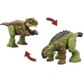 thumbnail image 3 of Jurassic World-Double Danger-Tyrannosaurus Rex & Ankylosaurus Jouet dinosaure transformable, 3 of 6