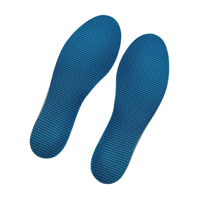 Youkk Cushioned Height Increase Insoles Breathable Shoe Inserts Heightening Insole Blue 5cm 1Set