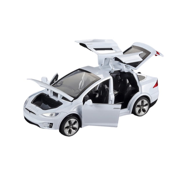 yingyy 1:32 Model Car Models Toy Cars Kid Mini Exquisite Home Desk Workplace Office Decoration for Children Gifts Boy White