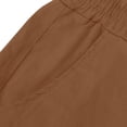 thumbnail image 3 of WRKEKC Cargo Pants for Men Pocket Patch Drawstring Multiple Pockets Straight Leg Work Pants Outdoor Fitness Pants for Active Wear, 3 of 5