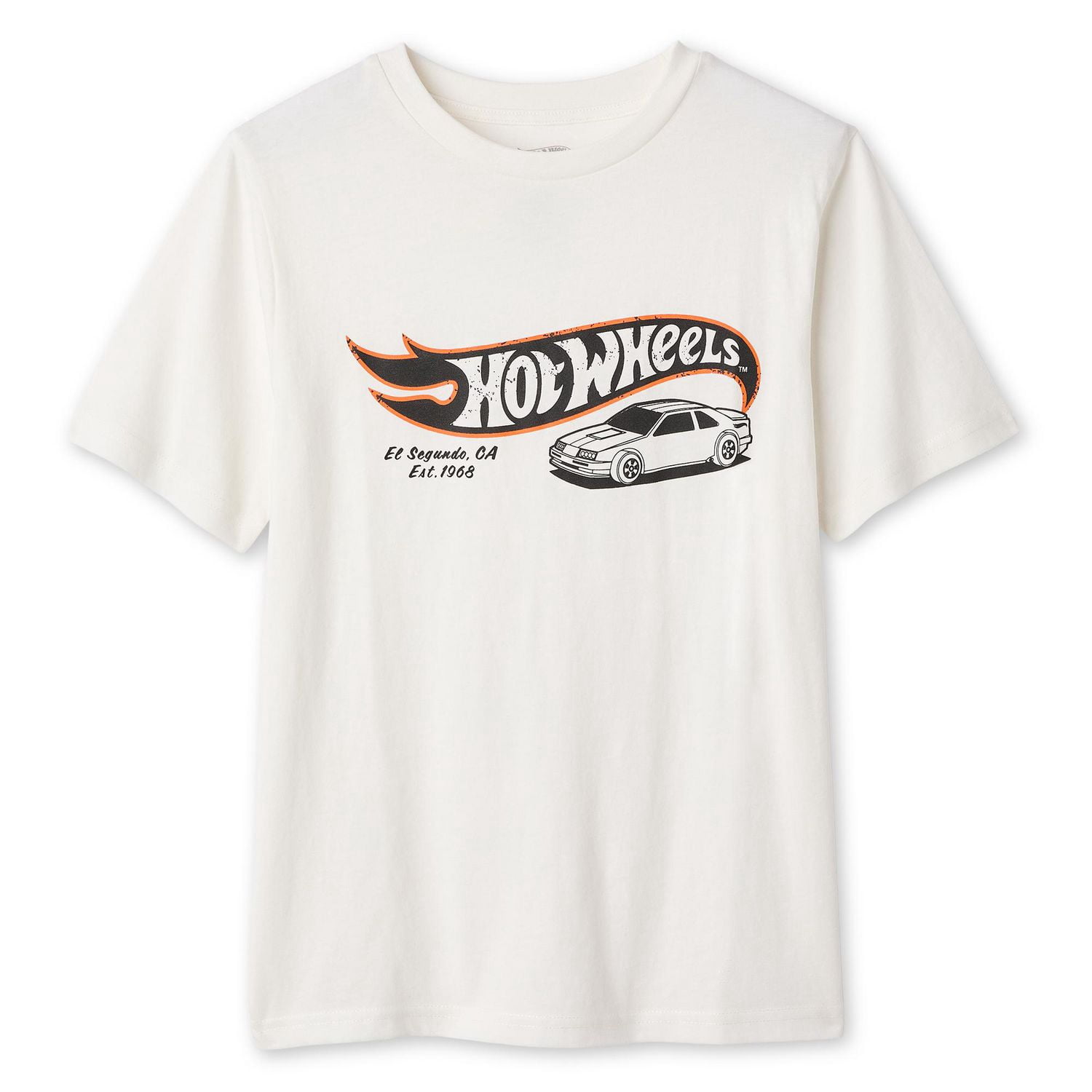 T-shirt à imprimé graphique Hot Wheels pour garçons