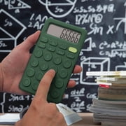 Dvkptbk A calculator Basic Standard Calculators Mini Digital Desktop Calculator with 8-Digit LCD Display- Calculator Pocket Size for Home School for Kids