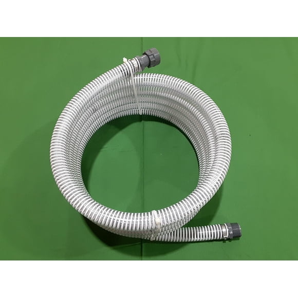 Clean Dump Waste Water Hose CDHV-20 Discharge Hose; 20 Foot Length; With Valve/3 Inch and 4 Inch Adapter
