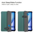 thumbnail image 4 of DWaybox Case for iPad Air 11‑inch (M4) 2026 Model A3460 – Slim Folio Cover with Adjustable Kickstand | Shockproof Protection & Ultra-Lightweight Hard Shell -Dark Green, 4 of 4