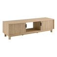 thumbnail image 1 of Pemberley Row MDF Oak TV Stand Rectangular Contemporary 58" Unassembled, 1 of 10