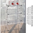 thumbnail image 3 of StarNight - Foldable Vertical Laundry Drying Rack, 23.6" x 13.75" x 41.3", White, 3 of 5