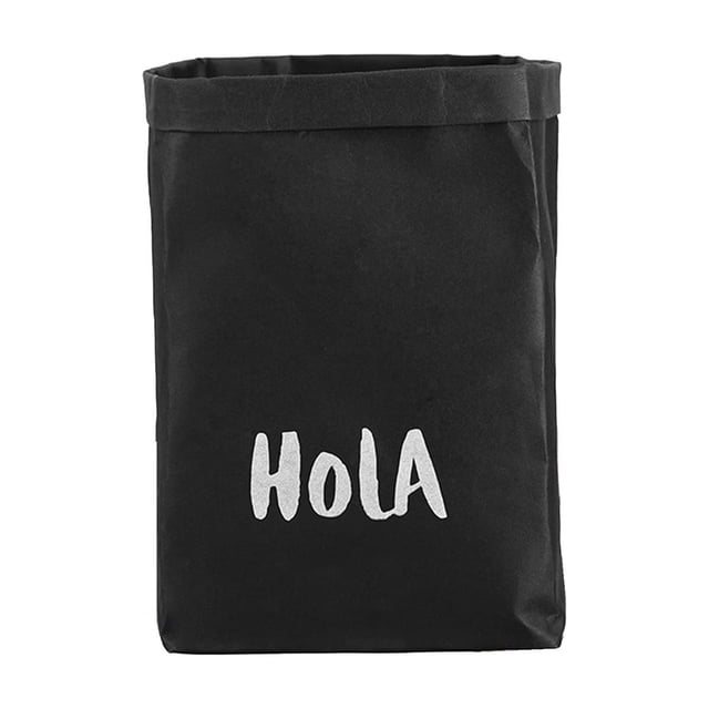 Ohufall Washable Thickened Kraft Paper Bag Waterproof Storage for Kitchen Refrigerator Green Plants Pot Home Decor